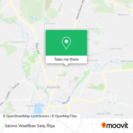Salons Veselības Sala map