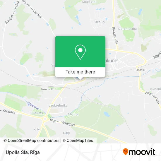 Upoils Sia map