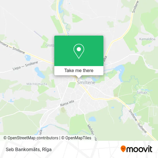 Seb Bankomāts map