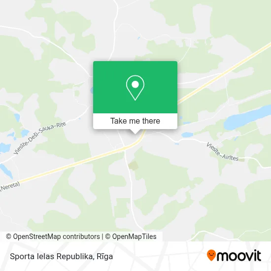 Sporta Ielas Republika map
