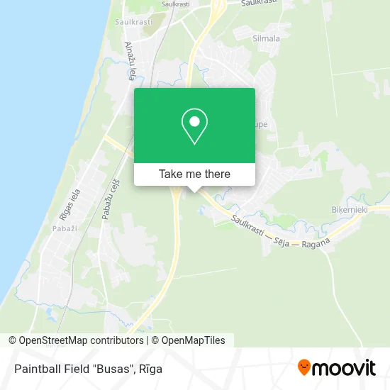 Paintball Field "Busas" map