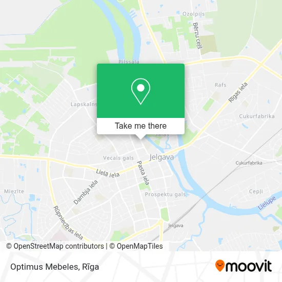 Optimus Mebeles map