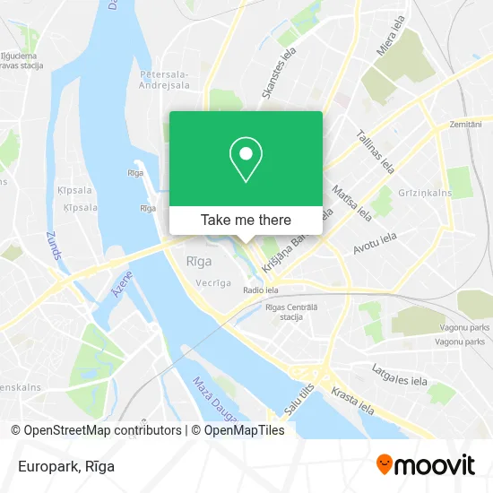 Europark map