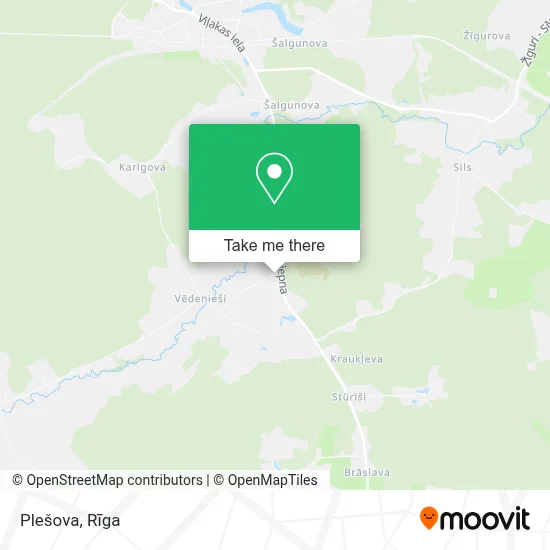 Plešova map