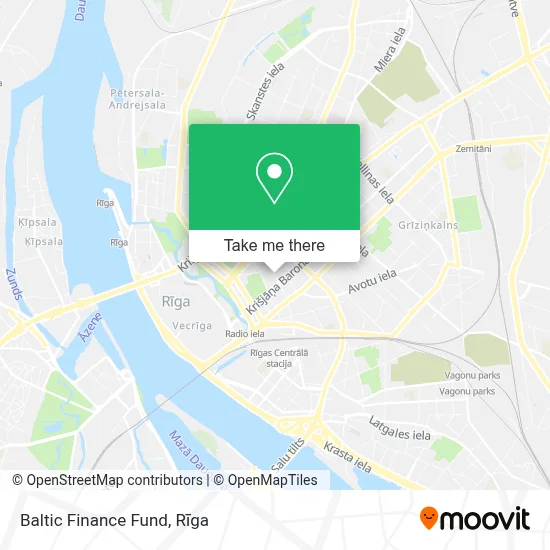 Baltic Finance Fund map