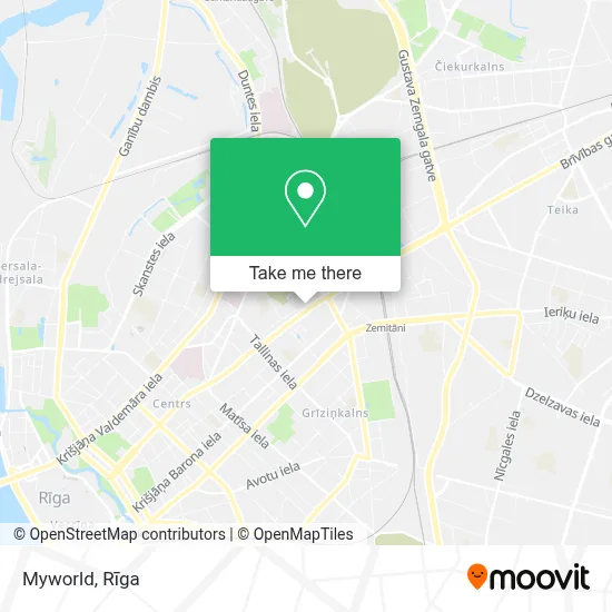 Myworld map
