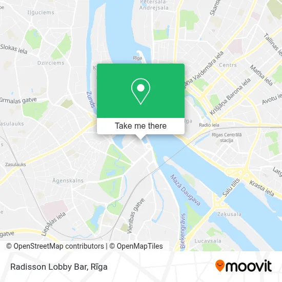 Radisson Lobby Bar map