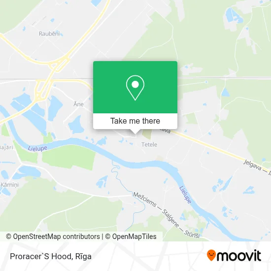 Proracer`S Hood map