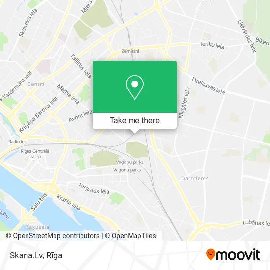 Skana.Lv map