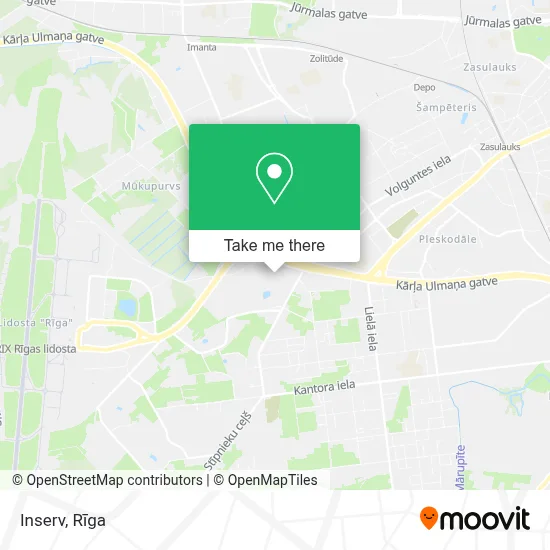 Inserv map