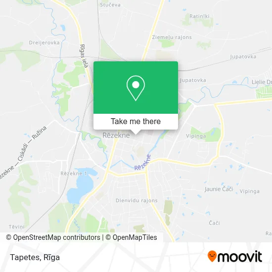 Tapetes map