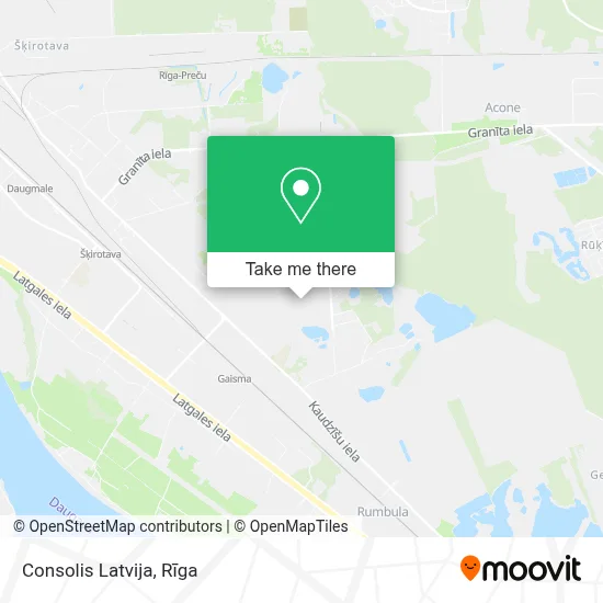 Consolis Latvija map