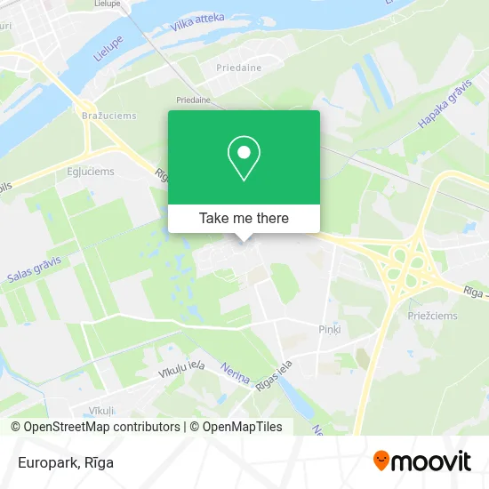 Europark map
