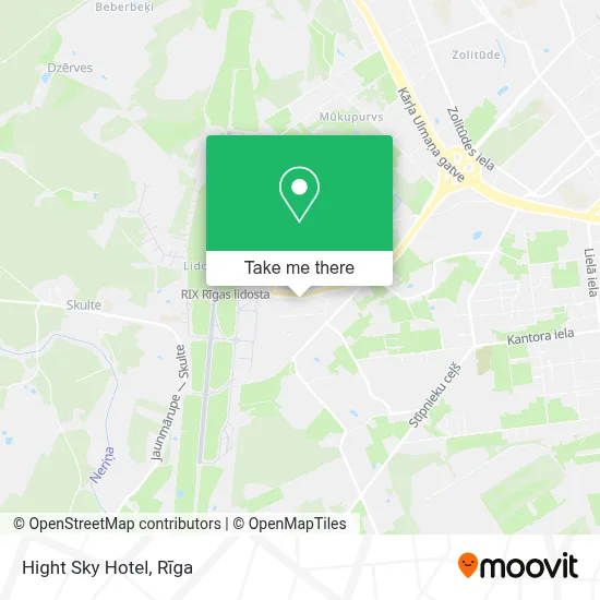 Hight Sky Hotel map