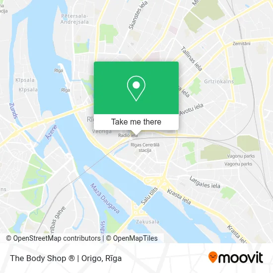 The Body Shop ® | Origo map