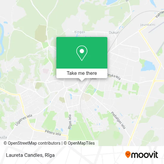 Laureta Candles map