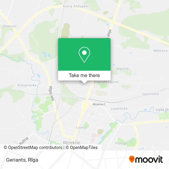 Geriants map