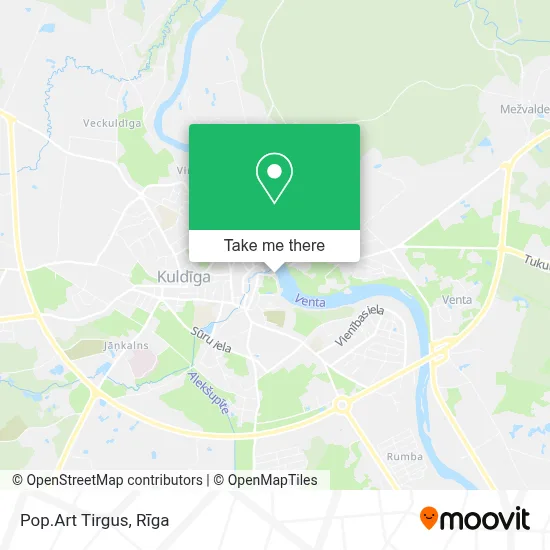 Pop.Art Tirgus map