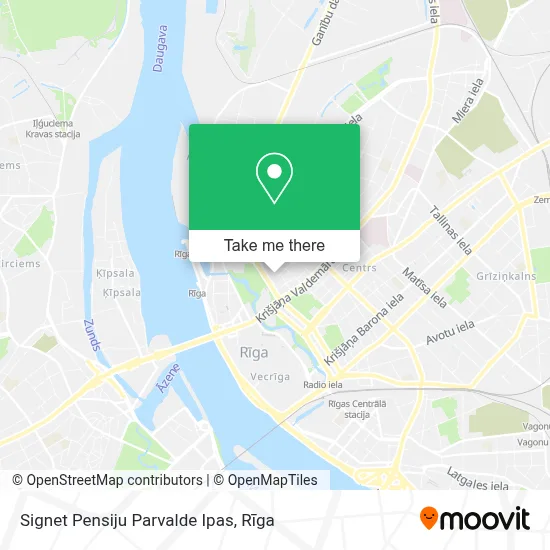Signet Pensiju Parvalde Ipas map