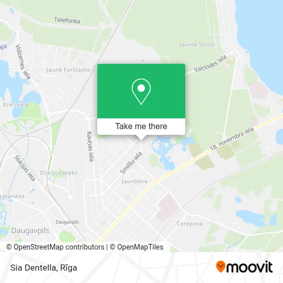 Sia Dentella map