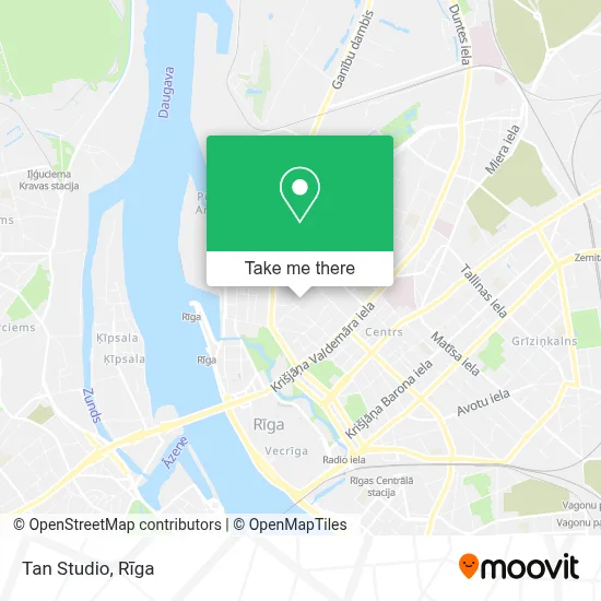 Tan Studio map