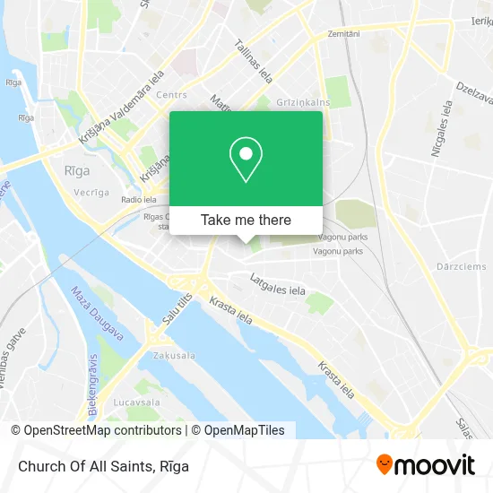 Church Of All Saints map