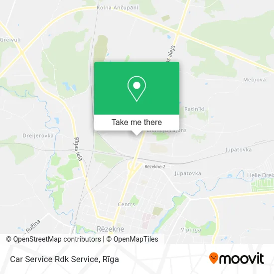 Car Service Rdk Service map