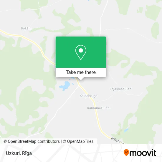 Uzkuri map