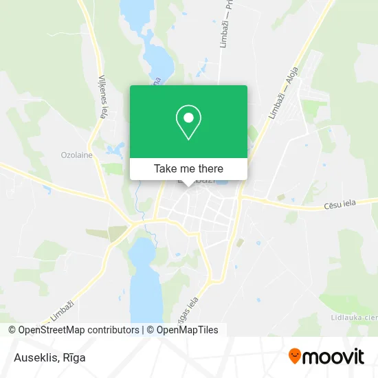 Auseklis map