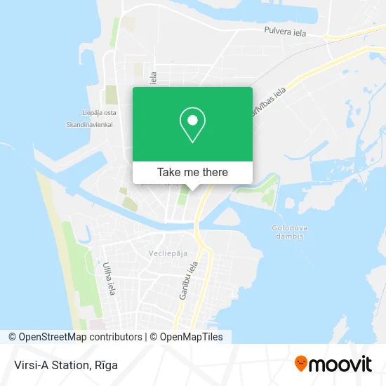 Virsi-A Station map