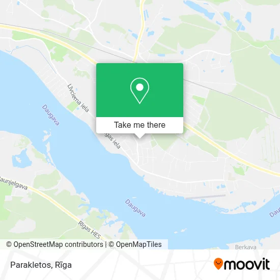 Parakletos map