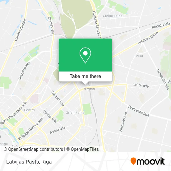 Latvijas Pasts map