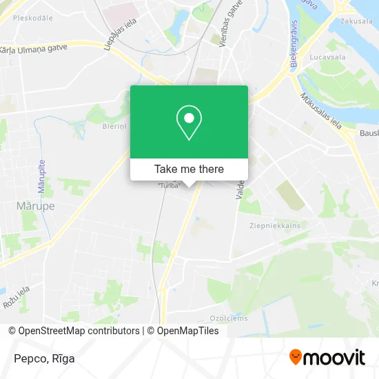 Pepco map