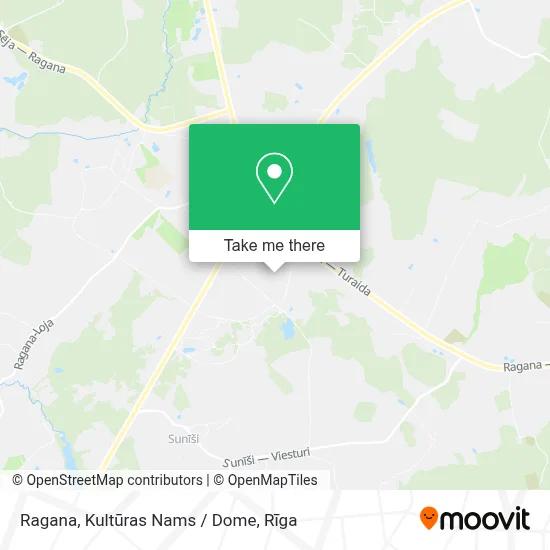 Ragana, Kultūras Nams / Dome map