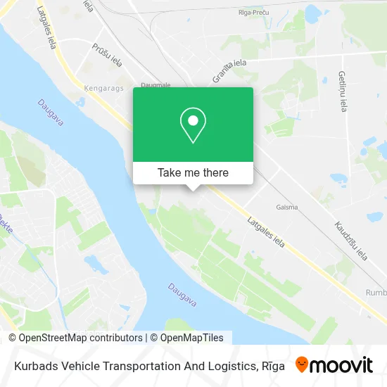 Kurbads Vehicle Transportation And Logistics map