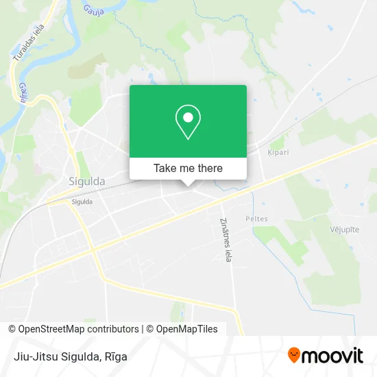 Jiu-Jitsu Sigulda map