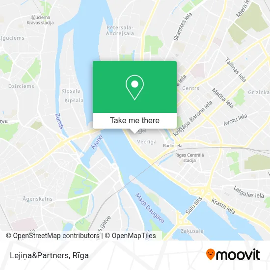 Lejiņa&Partners map