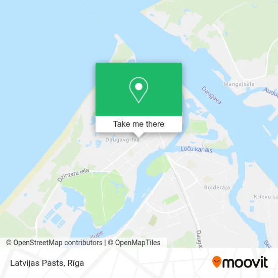Latvijas Pasts map