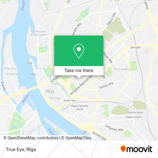 True Eye map
