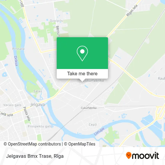 Jelgavas Bmx Trase map