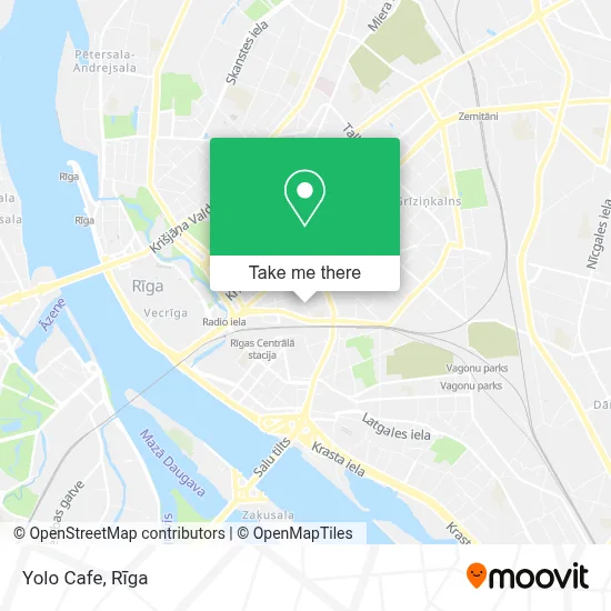 Yolo Cafe map
