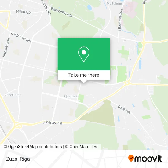 Zuza map