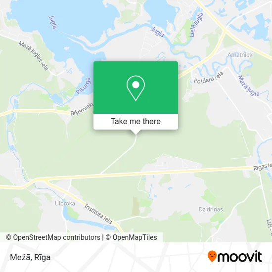 Mežā map