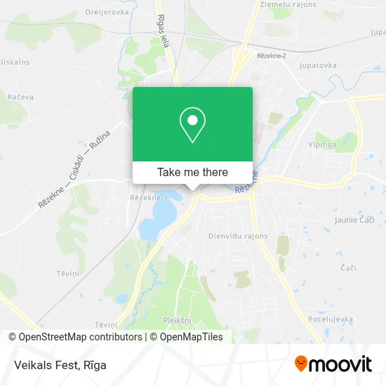Veikals Fest map