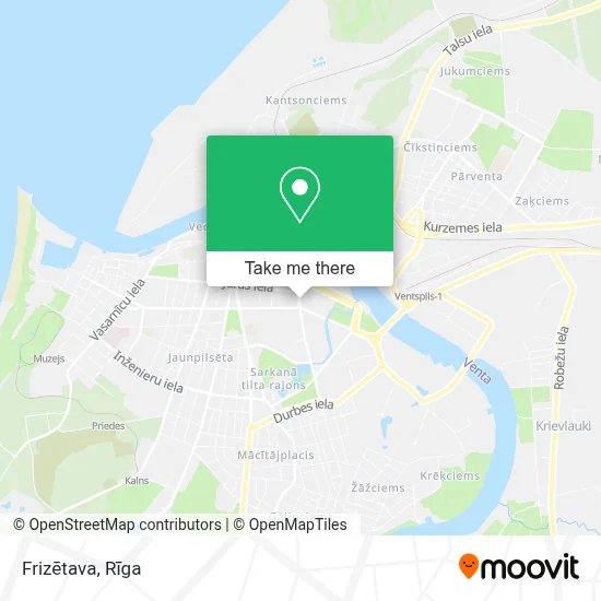 Frizētava map