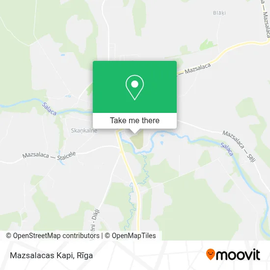 Mazsalacas Kapi map
