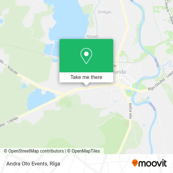 Andra Oto Events map