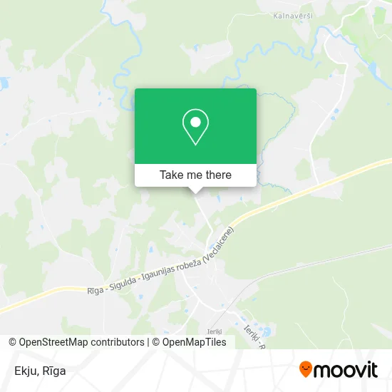 Ekju map