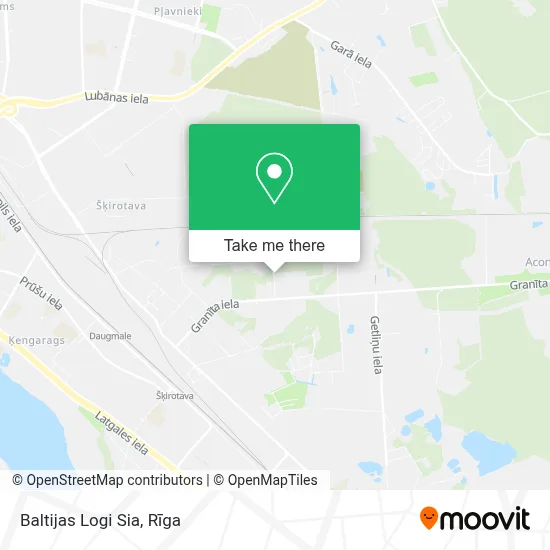 Baltijas Logi Sia map
