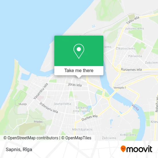 Sapnis map